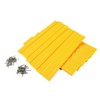 Caliber Marine Trailer Bunk Slides, 3" X 15", 10-Pack Yellow