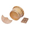 Wooden Foot Basin with Massager - Solid Cedar Wood Foot