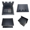 PROCRAFT FPPL-2DUP6X-BK Recessed Stage Pocket/Floor Box 2AC + 6CH (Any