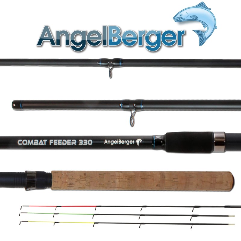 Angel-Berger Combat Feeder 330 Feeder Rod Carbon Steck Feeding Basket