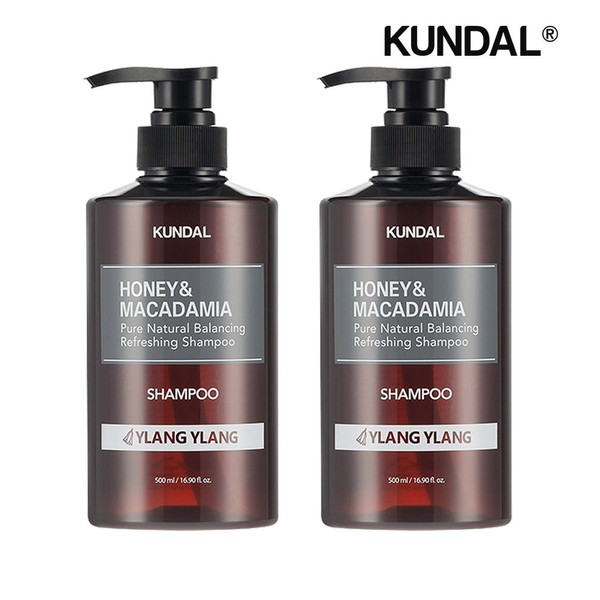 Kundal Honey &amp; Macadamia Nature Shampoo Ylang Ylang 500ml x
