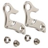 2 Sets Alloy Bike Rear Derailleur Hanger Transmission Tail Hook