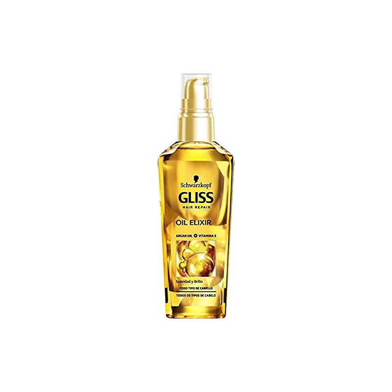 SCHWARZKOPF Hair Repair Hair Elixir Pack of 3 x 75