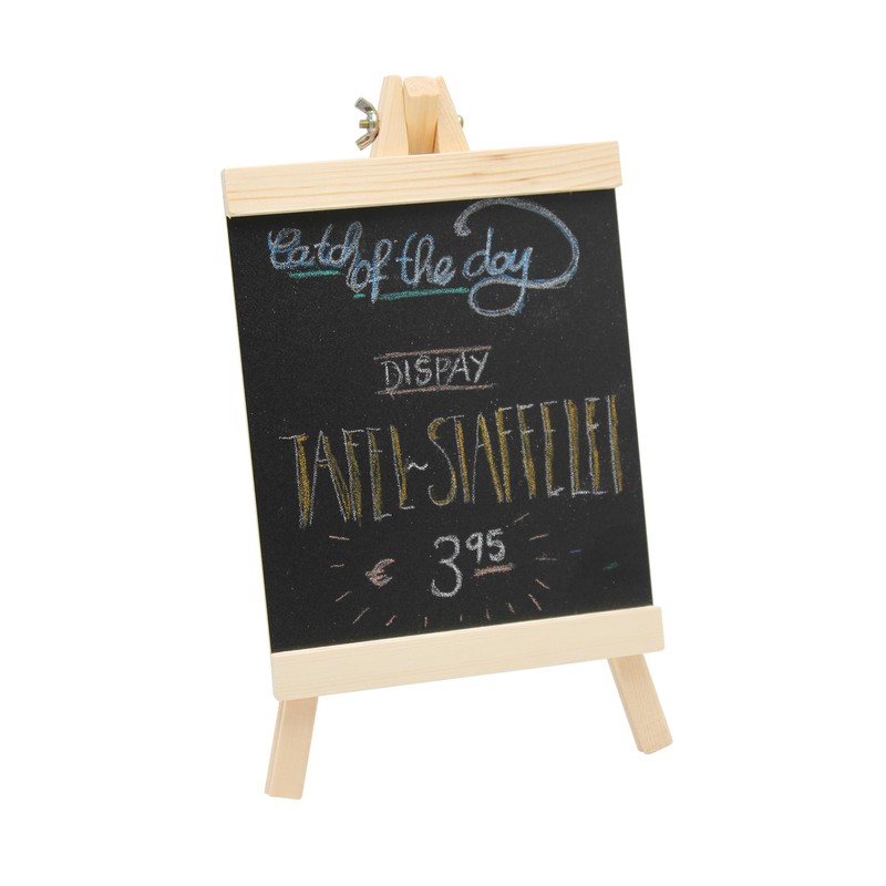 Paintersisters Blackboard Easel 28 cm for Chalk - Small Chalk