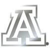 Craftique Arizona Wildcats Decal (SILVER A DECAL (3",4",6",12"), 4 in)