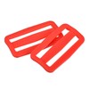 sourcing map 25Pcs Plastic Slide Buckle, 1" Tri-Glides Slides, Adjustable