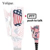 Yolipar Radio Shoulder Speaker Mic Handheld Microphone with 3.5mm Audio