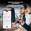 AI Voice Recorder with App Control - Transcribe & Summarize