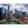 CALVENDO Puzzle Chicago, Illinois 1000 Pieces Laying Size 64 x