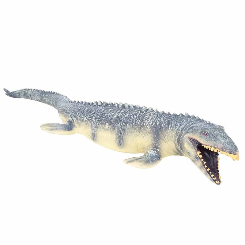 Highly Simulation Artificial Mosasaur Model Toy Child Learning Educational Toys