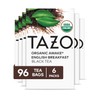 TAZO Organic Awake English Breakfast Black Tea Bags - Bold
