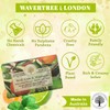 Wavertree & London Basil Lime & Mandarin Scented Natural Soap