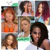 Afro Kinkys Bulk Human Hair for Dreadlock Extensions Repair Locs