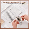 Travel Makeup Organizer, Compact Lightweight Accessory for Travel and Daily