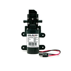 DELAVAN AG PUMPS, Delavan 2200-201-SB PowerFlor 2200 12 Volt Electric 40 PSI 1 GPM On Demand Diaphragm Pump (Pack of 2)