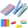 30 Clips para Bolsas de Alimentos, Diseño Curvado para Bolsas