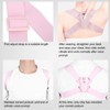 Back Posture Corrector Straightener Intelligent Sensor Humpback Correction TrainerPink