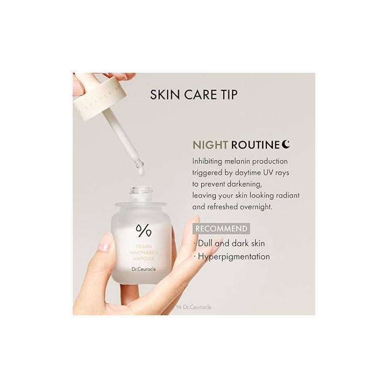 Dr.Ceuracle [Dr.Ceuracle]Vegan Niacin&Rice Ampoule 30ml