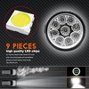 Qobsos LED Fog Light for Nissan Versa 2007-2011 - Pair