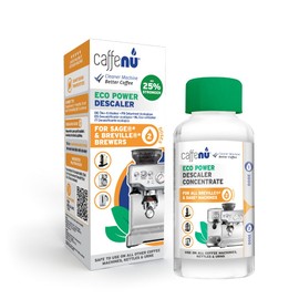 Caffenu Descaling Solution for Sage Machines (1 bottle - 2 Uses). Universal Descaler Compatible with Sage, Breville & All Other Espresso Machines. Removes Limescale