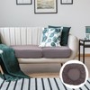 FOMIYES Round Loveseat Stretch Couch Cover Wear- Resistant All- Inclusive
