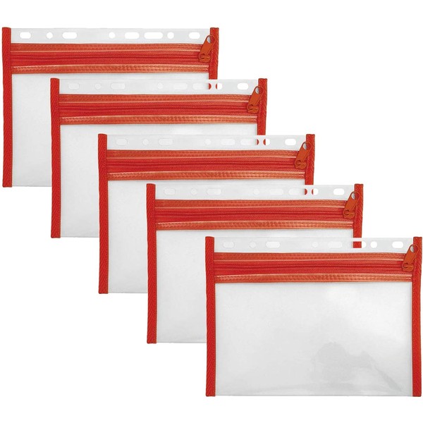 Veloflex Velobag Portfolio Folder, Document Folders, Filing (Red, XXS, A5,