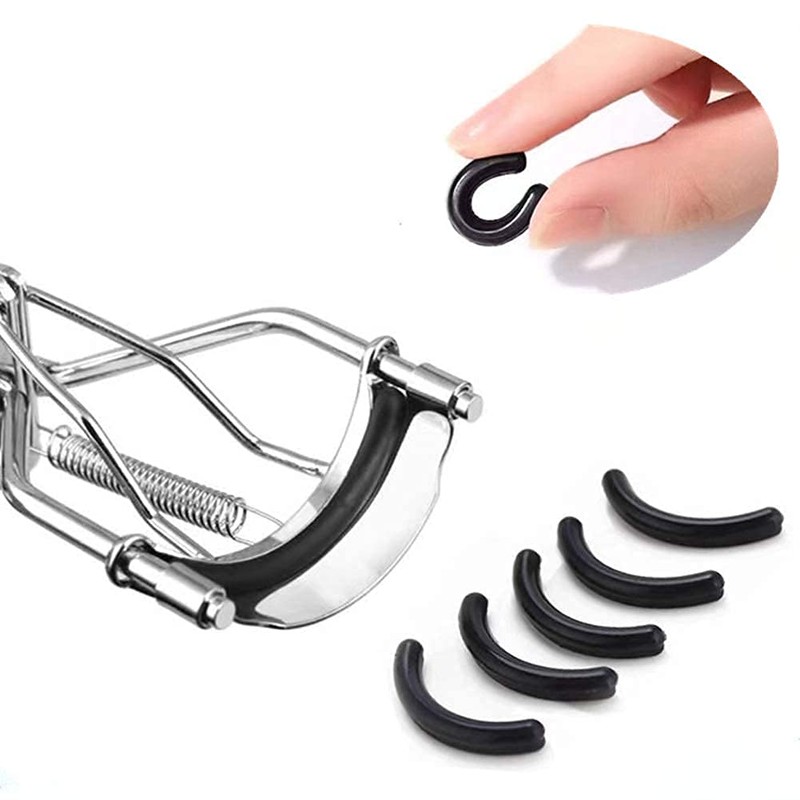 24 Pcs Curler Refill Eyelash Curler Refill Pads Silicone Rubber
