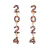 2024 New Year Earrings for Women, 2024 Number Dangle Happy