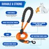 Lukovee Double Dog Leash, No Tangle 360° Swivel Heavy Duty