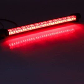 Biqing 10.7 Inch Third 3RD Brake Light,Universal 32LED Car Rear Stop Light 12V Third Tailgate High Level Rear Brake Light Waterproof Tail Light Assemblies(Red)