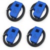 SYUAB 4Pcs 100A/50mA SCT013000 Non-invasive Split Transformer Sensor SCT-013-000 Split