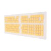 PBT Pudding Keycaps 129 Keys Translucent OEM Height Doubleshot Injection