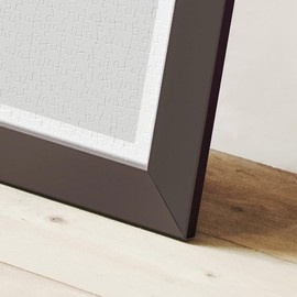 Pintoo Jigsaw Puzzle Frame Tailor-Made for Pintoo's 800 Pieces Puzzle ONLY - Dark Brown - Effortless & Toolless Assembly NO Glue Required [W1067]