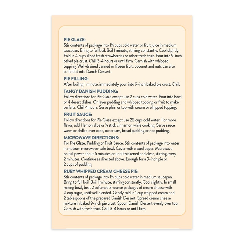 Junket Raspberry Danish Dessert, 4.75 Ounce (Pack of 3)