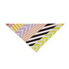 Kess InHouse Louise Machado "Diagonal Tape" Multicolor Geometric Pet Bandana