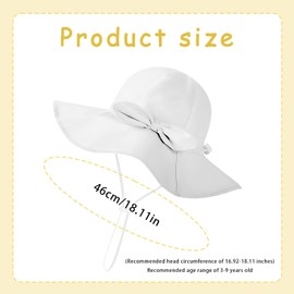 MUNSKT Baby Summer Hat Girls Sun Hat Sun Hat Cap Toddler Beach Hat Children Baby Star Summer Hat UV Protection UPF 50+