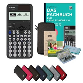 Calcuso Struts Pack Dark Grey with Calculator Casio FX-810DE CW ClassWiz
