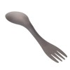Fockety Titanium Spoon Fork Portable Spoon Fork Combination Titanium Alloy