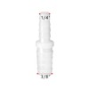 Quickun Plastic Hose Barb Reducer Fitting 3/8" to 1/4" Barbed