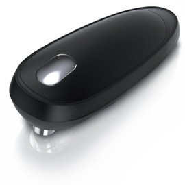 Arendo - One Touch electric can opener - with automatic 360° rotation - opening without sharp edges - for all can sizes - automatic stop - can opener for seniors and children