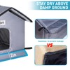 Tailtastic Weatherproof & Insulated Outdoor Cat House -Easy Assembly, Raised
