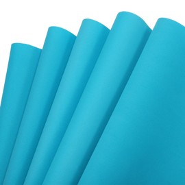 sourcing map EVA Foam Sheets Lake Blue 19.7 Inch x 19.3 Inch 1mm Thick Crafts Foam Sheets for Costumes, Arts and Crafts Projects Pack of 5