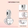 LaMenars Family Member Love Charms 925 Silver for Women Family