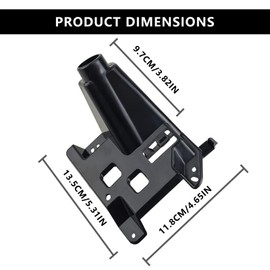 Fancemot Tail Light Bracket Rear Taillight Holder Compatible with Jeep Wrangler JL 2018-2019, Tail Lamp Holder Plastic Tail Light Mounts Kits