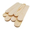 Unfinished Wooden Blocks, Oval Wooden Boards for Crafts, Blank, Whittling