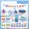 LXlucktim Ocean Themed Party Decorations, 139Pcs Under The Ocean Sea