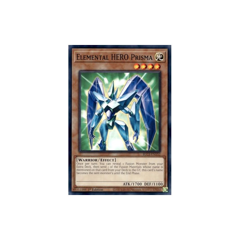 YU-GI-OH! Elemental Hero Prisma - BLC1-EN152 - Common - 1st
