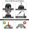 Auratrio Y17 Candle Lighter Flex Neck Utility Butane Torch Lighter