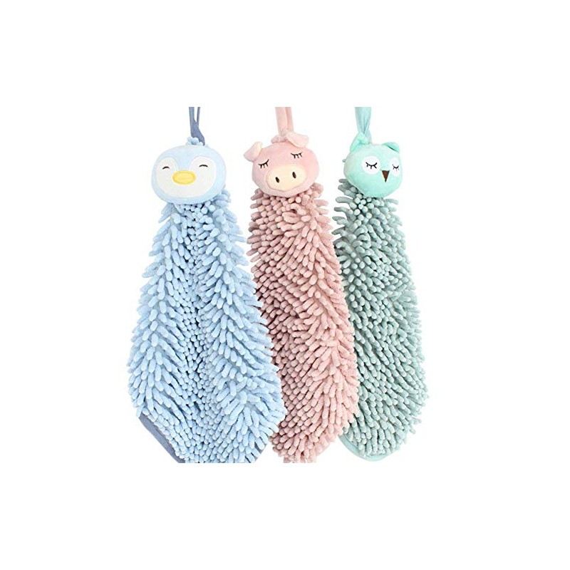 ikenokoi Hot Towel Towel, Hand Towel Quick-drying Cute Soft Nursery