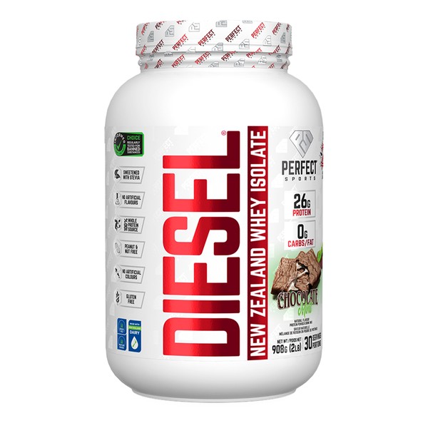 Perfect Sports Diesel New Zealand Whey Protein Chocolate Mint 2lbs
